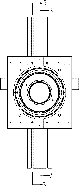 Continuous extrusion device