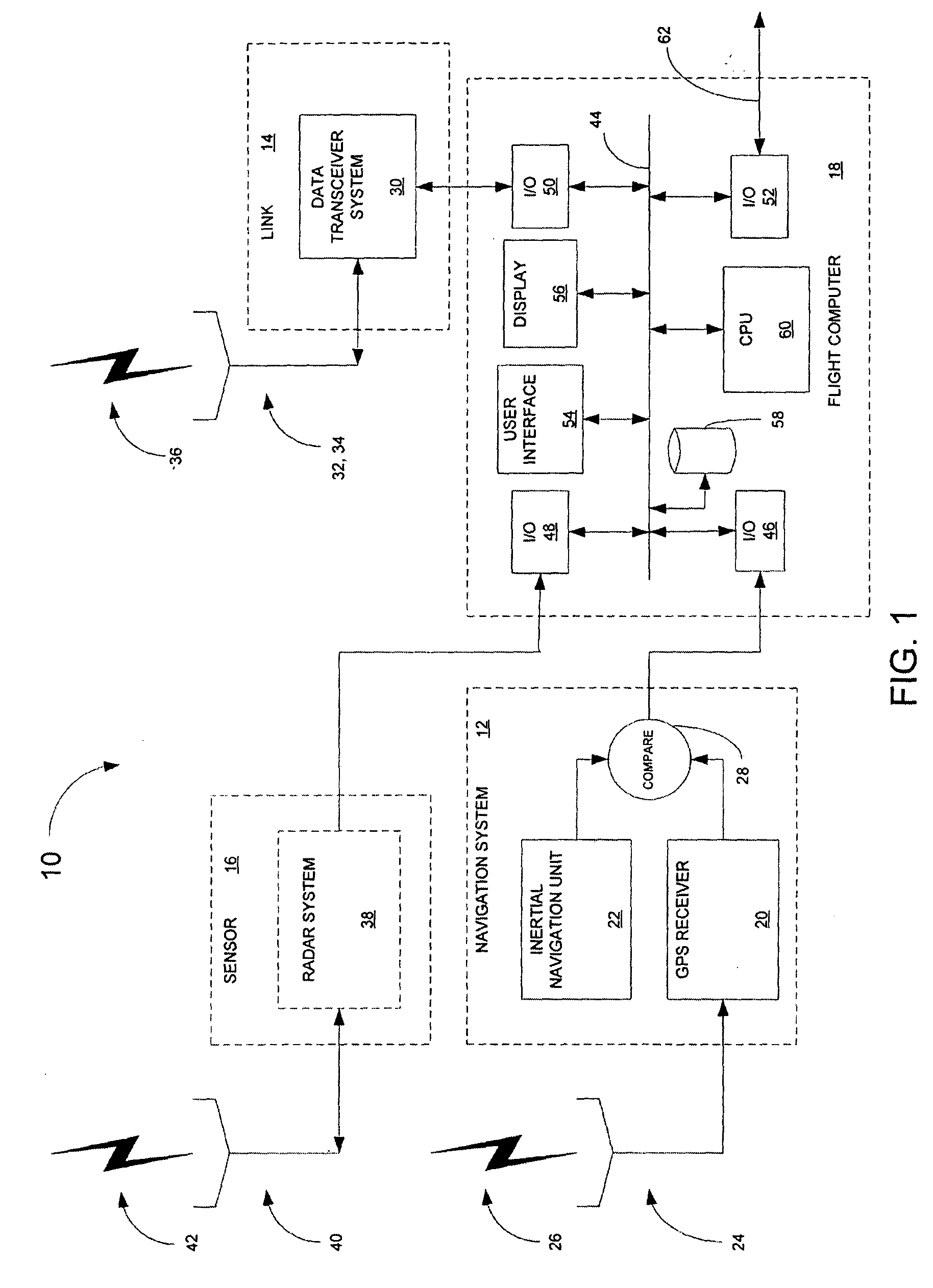 Autonomous station keeping system for formation flight