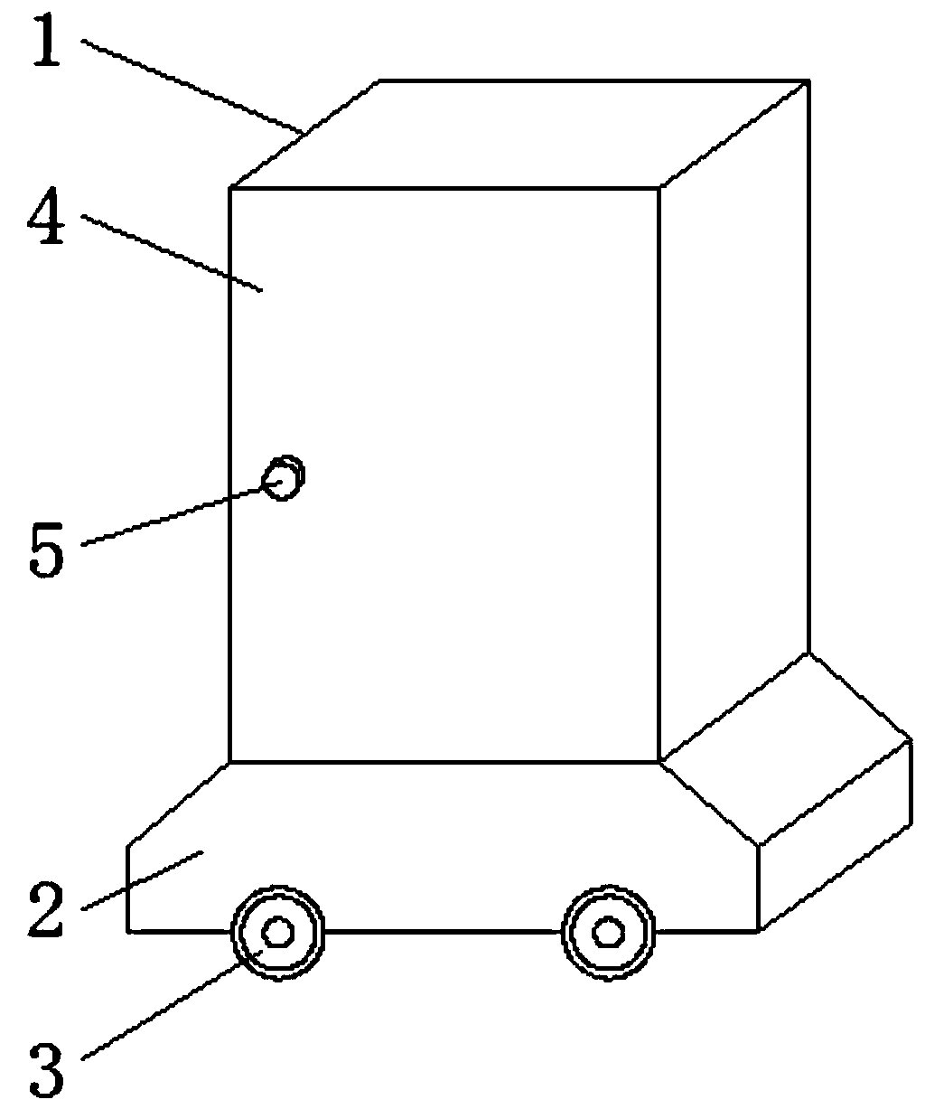 Liquid sample storage device for medical examination department