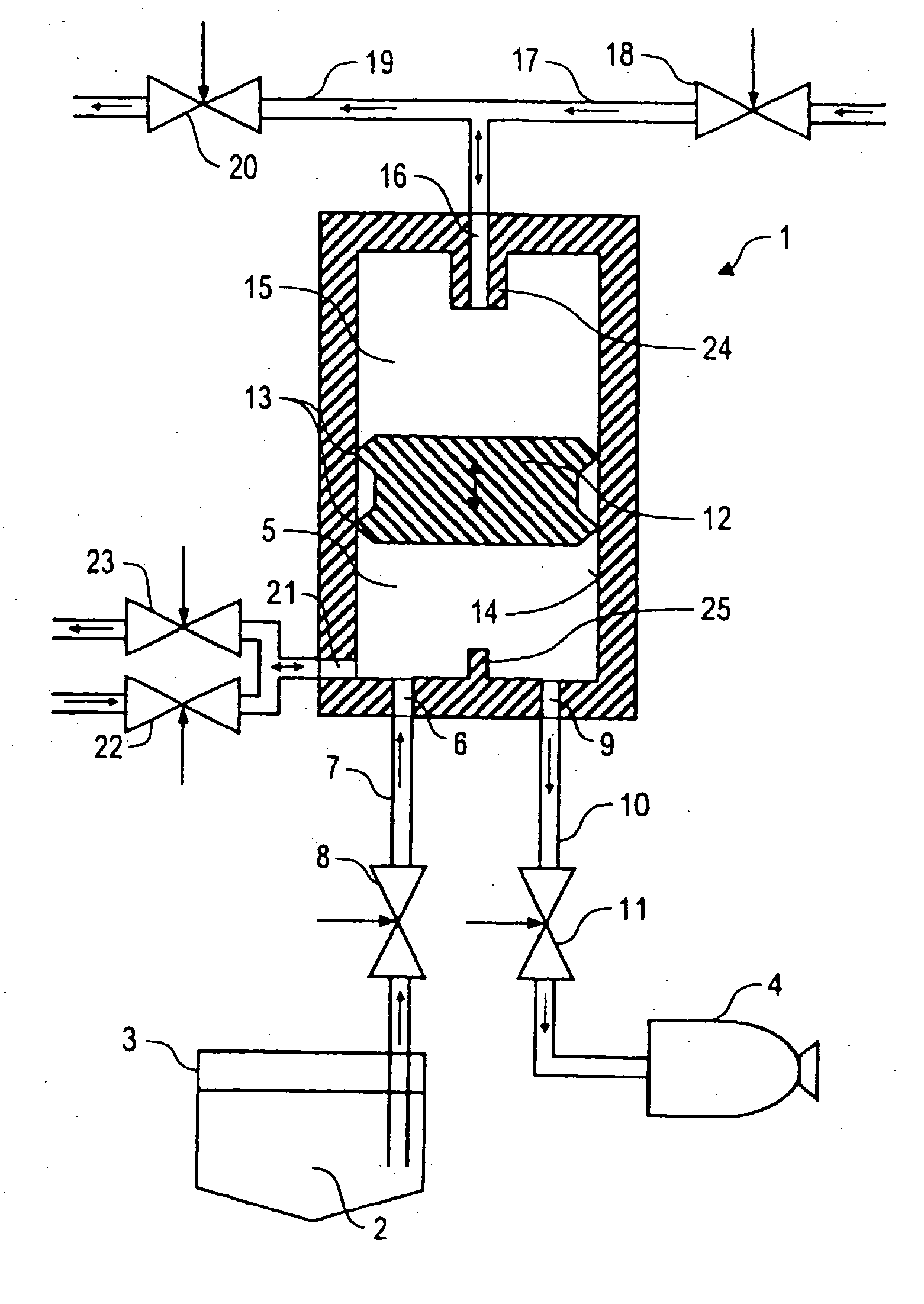 Powder conveying pump