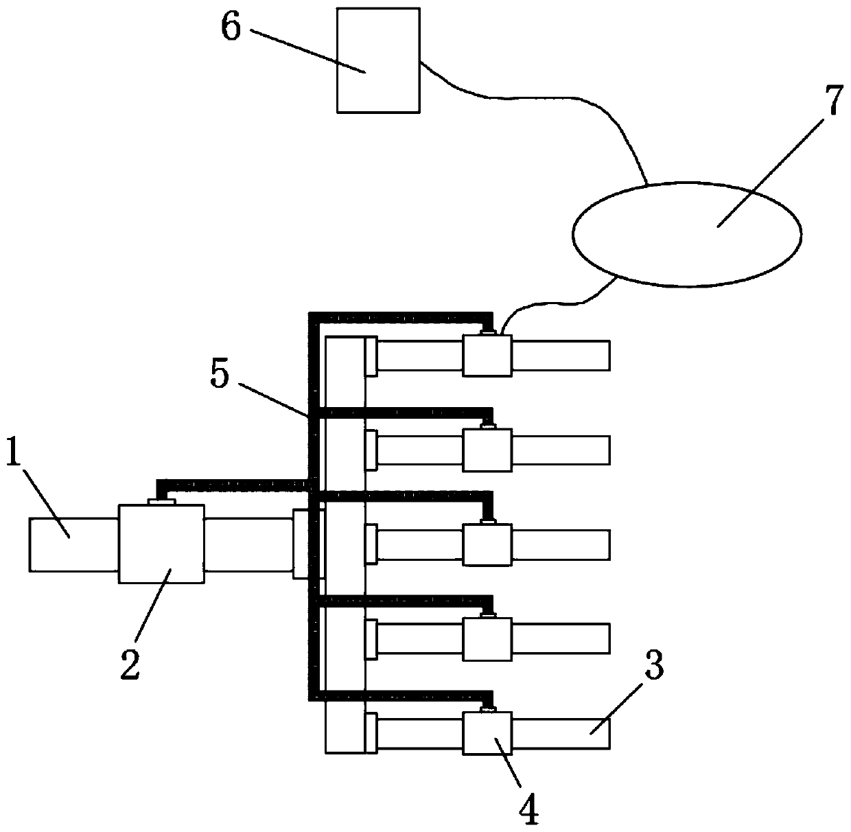 Remote automatic AI identification meter reading device utilizing hydroelectric generation