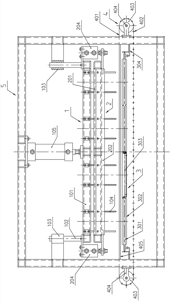 Cake fetching device for algae material processing