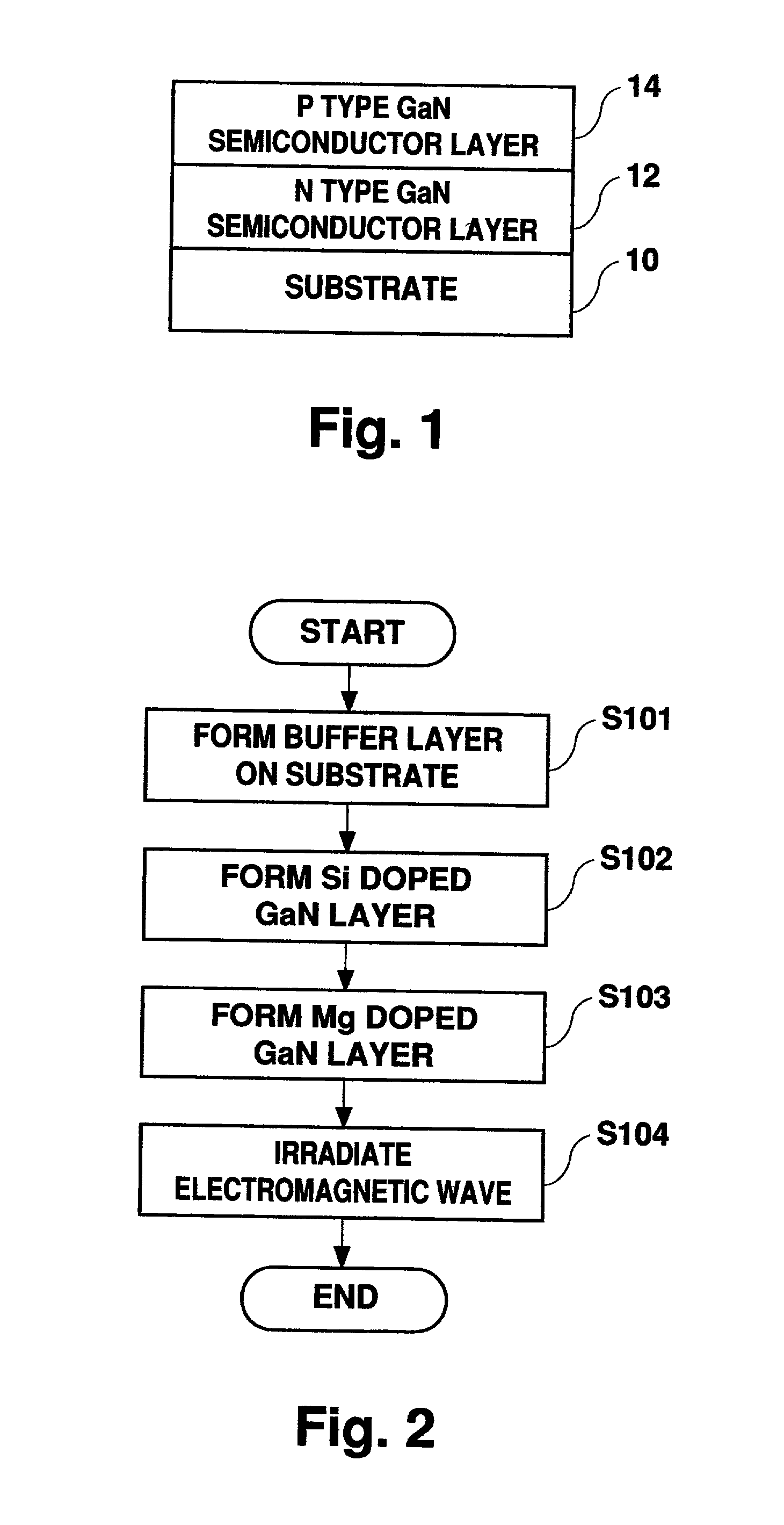 Method for manufacturing gallium nitride compound semiconductor element and gallium nitride compound semiconductor element