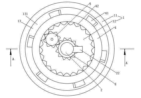 Mixing barrel with adjustable radiation effect