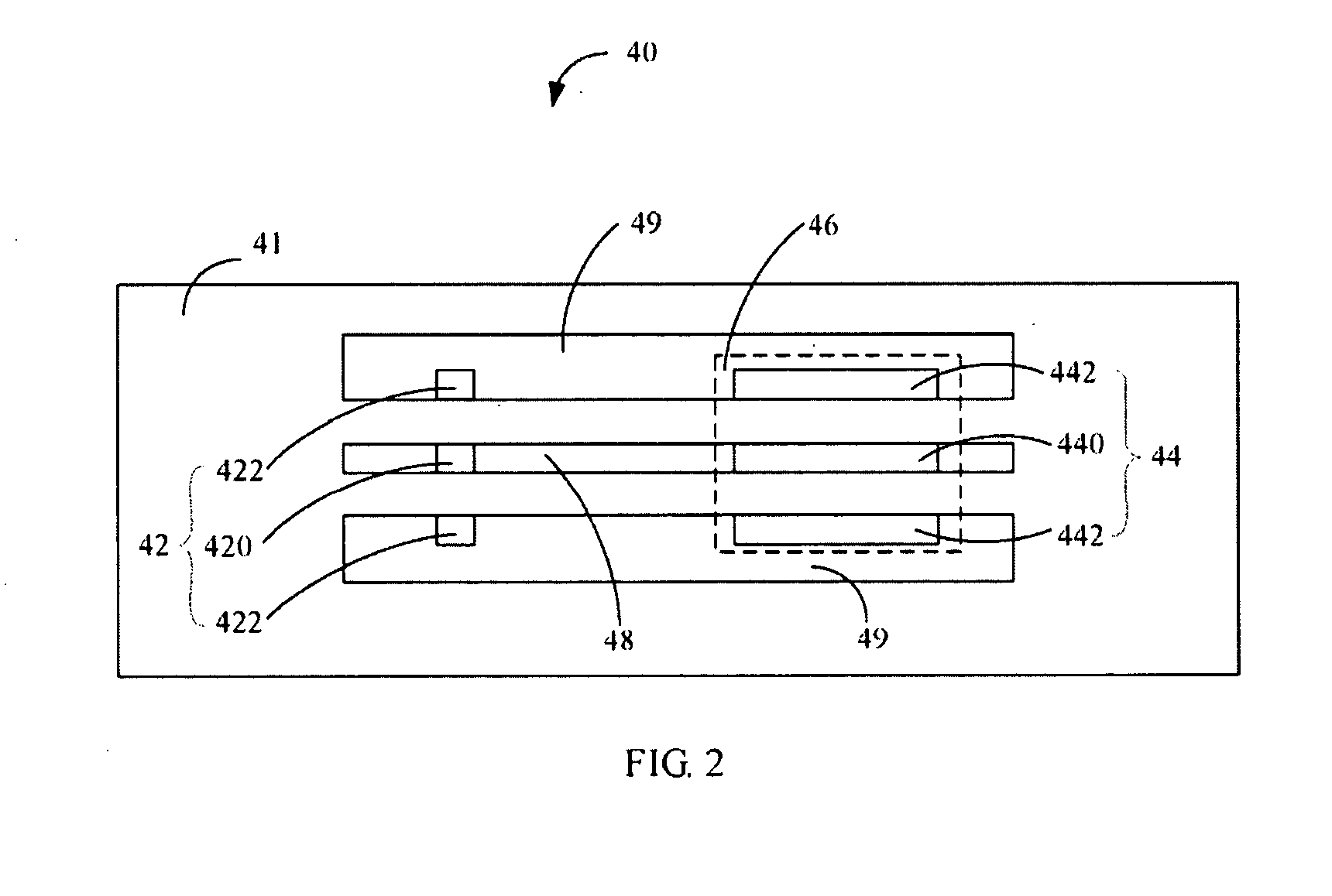 Radio frequency testing system and testing circuit utilized thereby