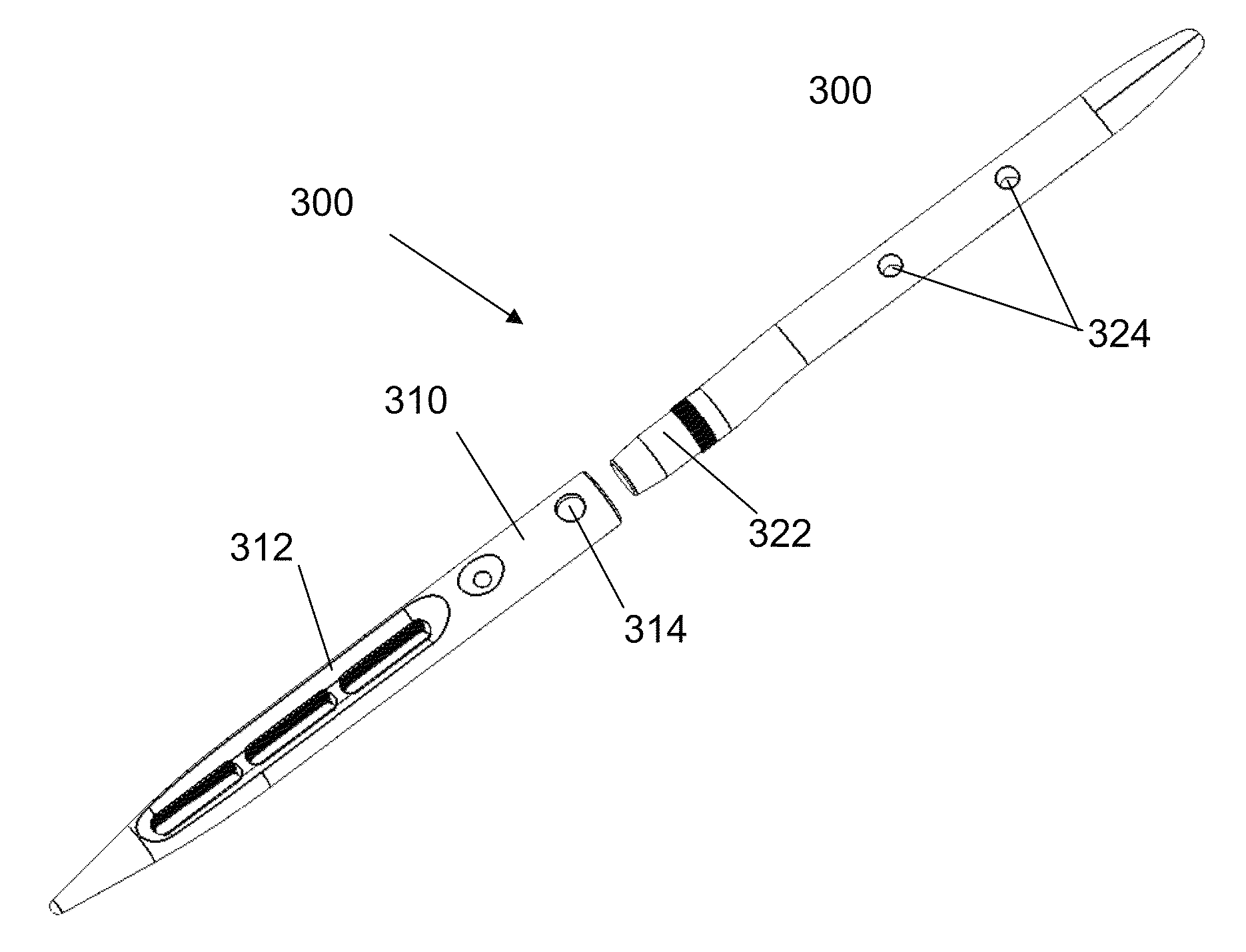 Endosteal nail plate for fixing bone segments