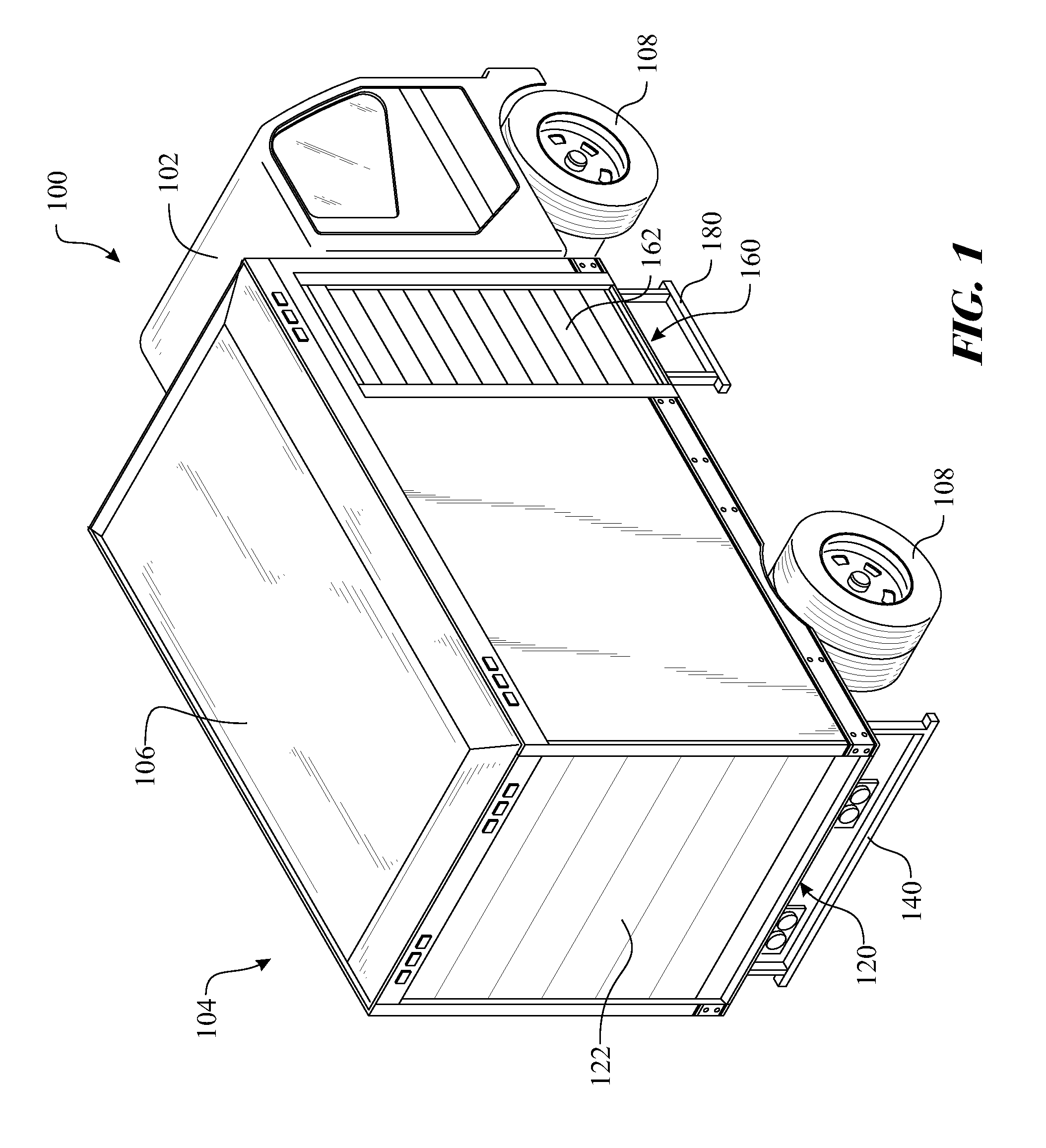 Cargo handling apparatus module