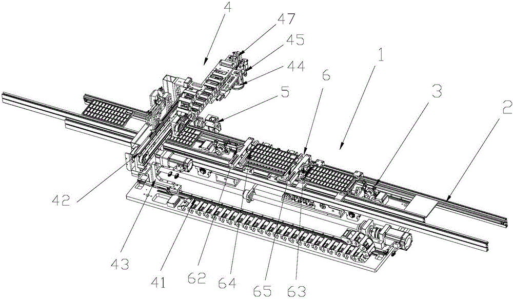 Full-automatic testing assembly line for camera modules