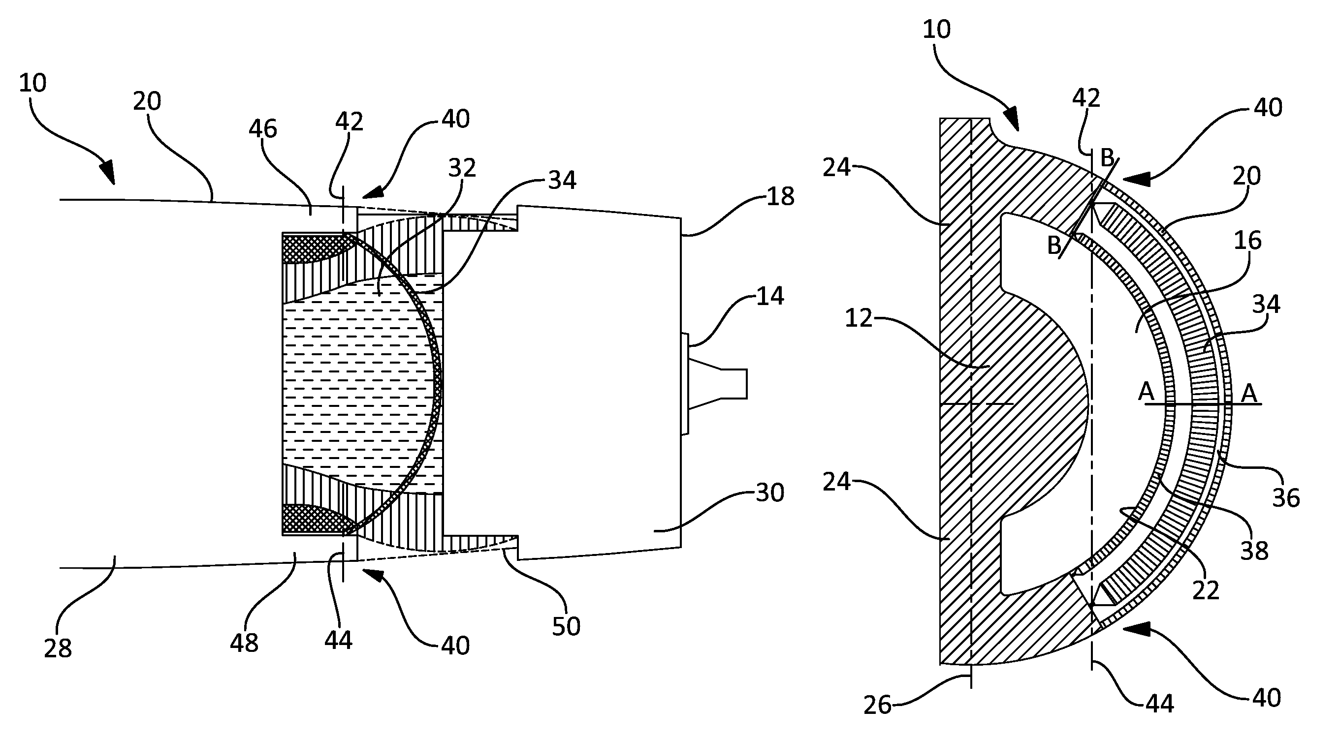 Aircraft nacelle that incorporates a device for reversing thrust