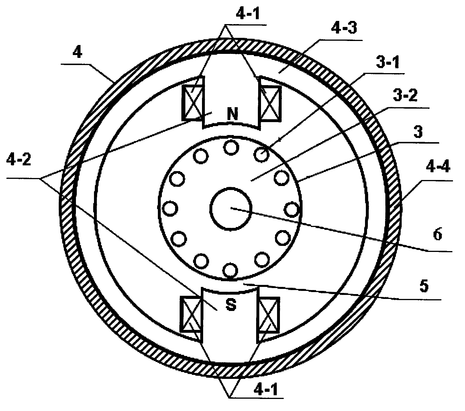 Electromagnetic speed regulator