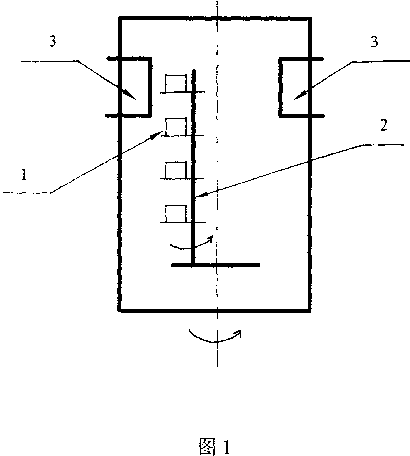 Fe/MoS2 nano multilayer film and preparation method thereof