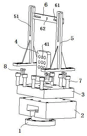 Winder mounting device for strength testing