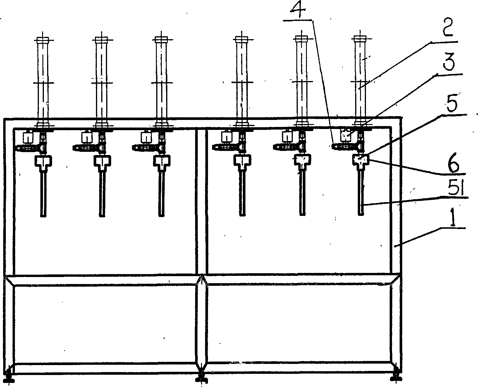 Beer sterilized bottle filler