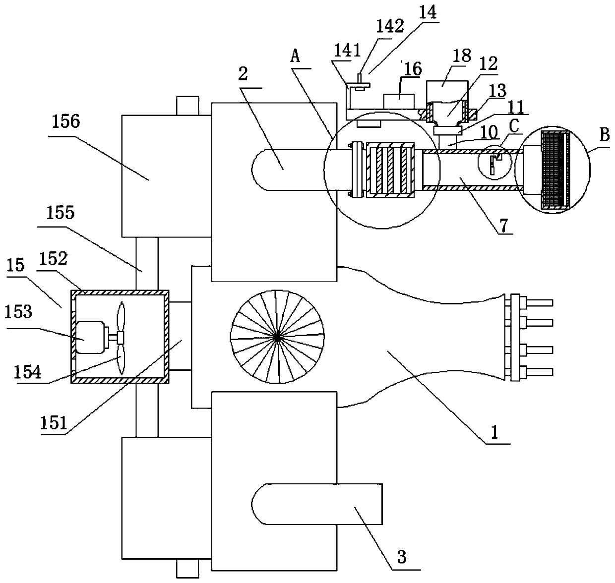 Low-temperature ignition guarantee device of small gasoline engine of unmanned aerial vehicle