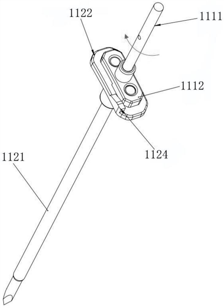 Puncture implantation device