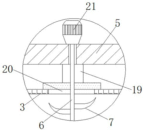 Crushing device for iron phosphate product processing