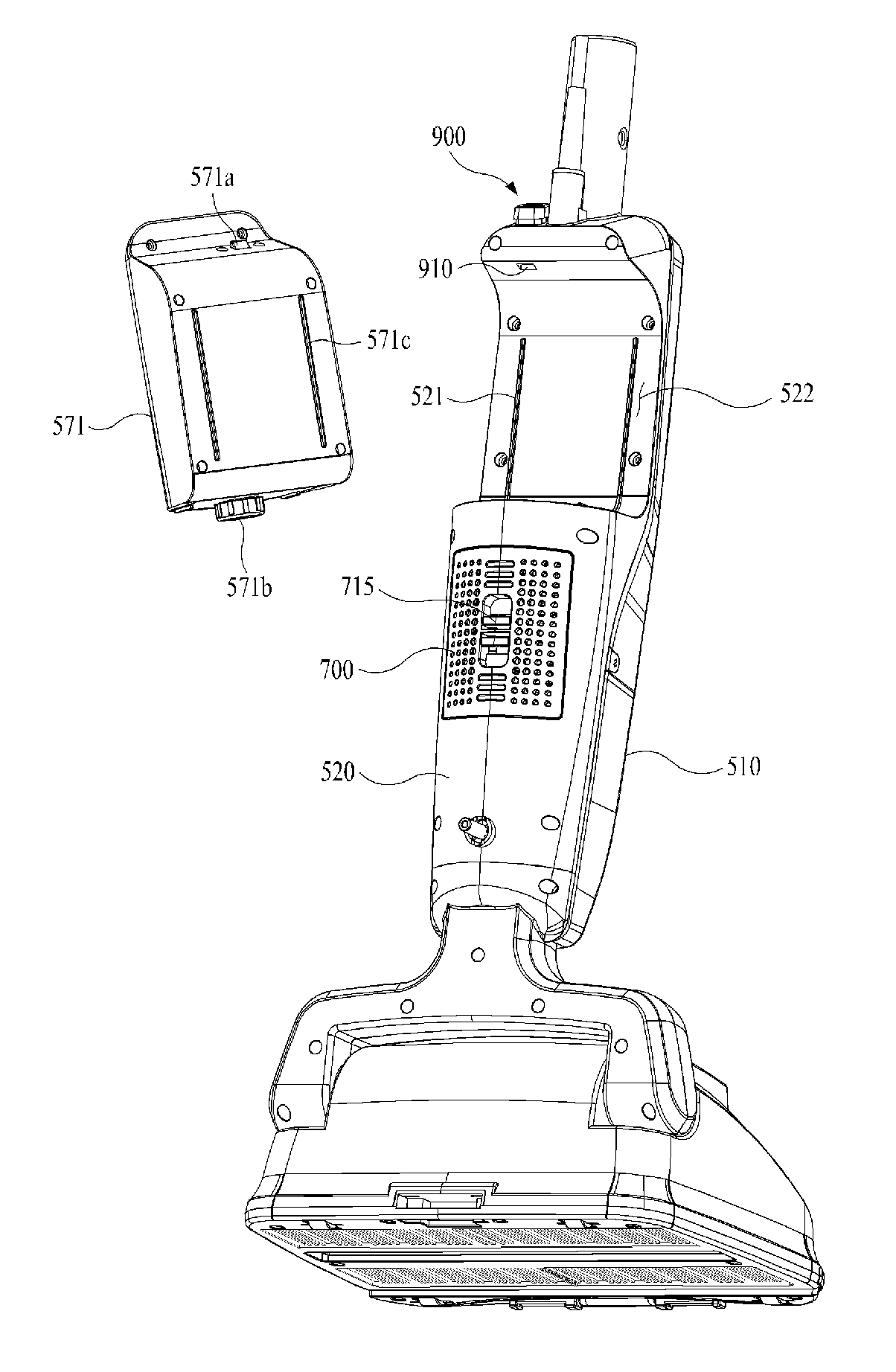 Steam vacuum cleaner