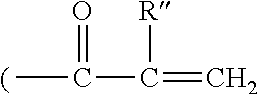 Polymerizable polydimethylsiloxane-polyoxyalkylene block copolymers