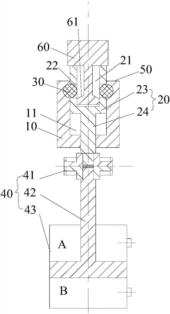 Mold processing device and processing system having same