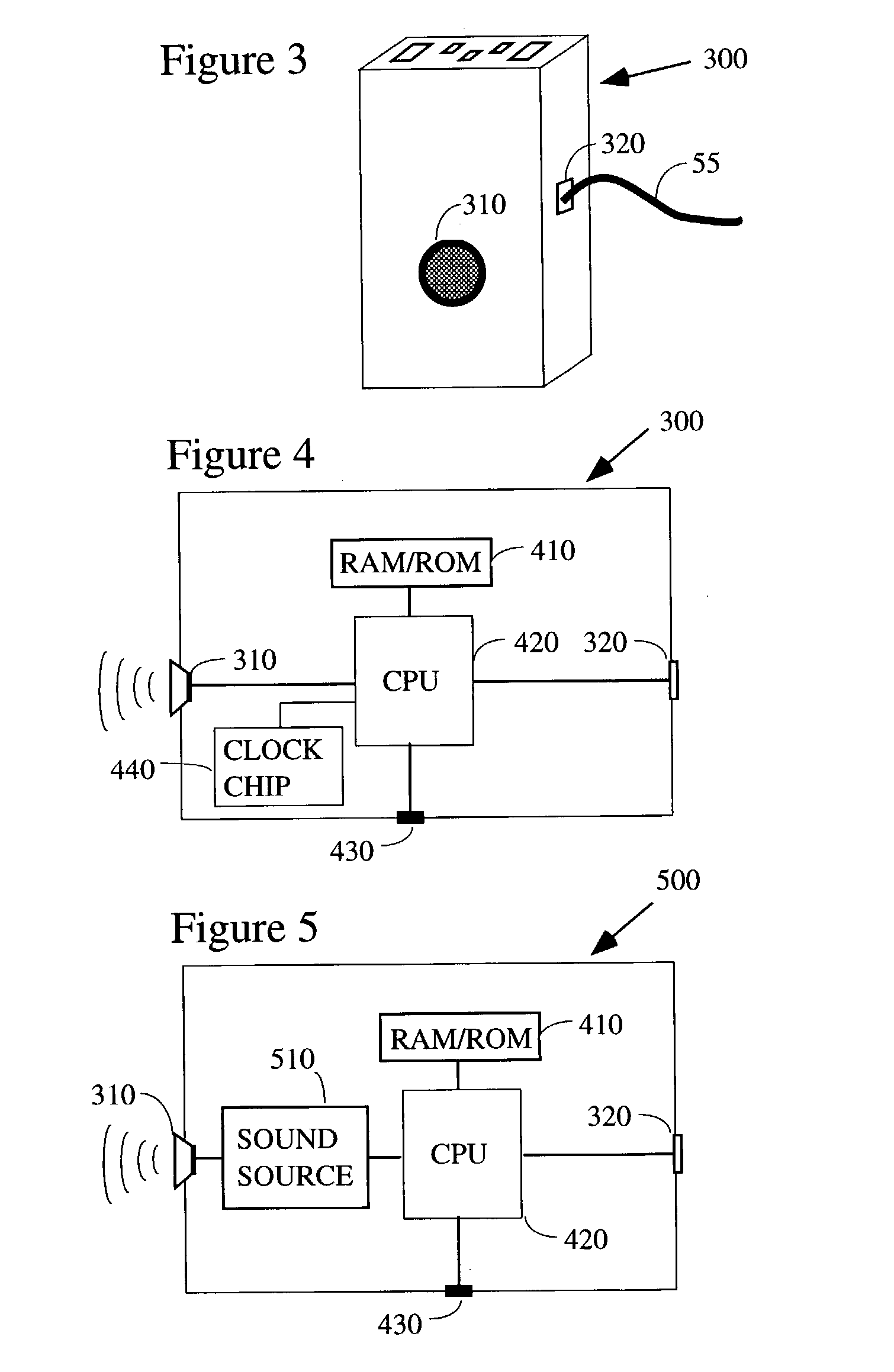 Electronic patient monitor and white noise source