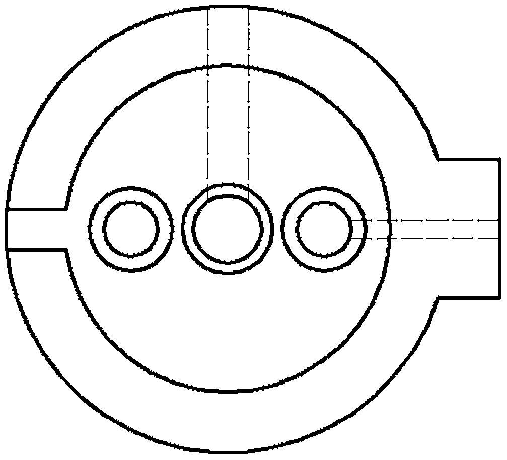 A self-excited pump driven by two oscillators