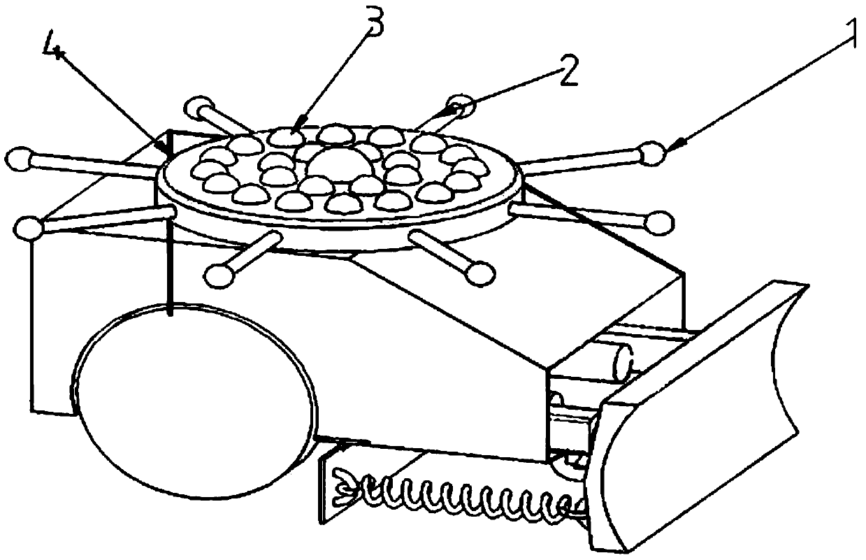 Automatic dung clearing cart and dung clearing method for pig farm