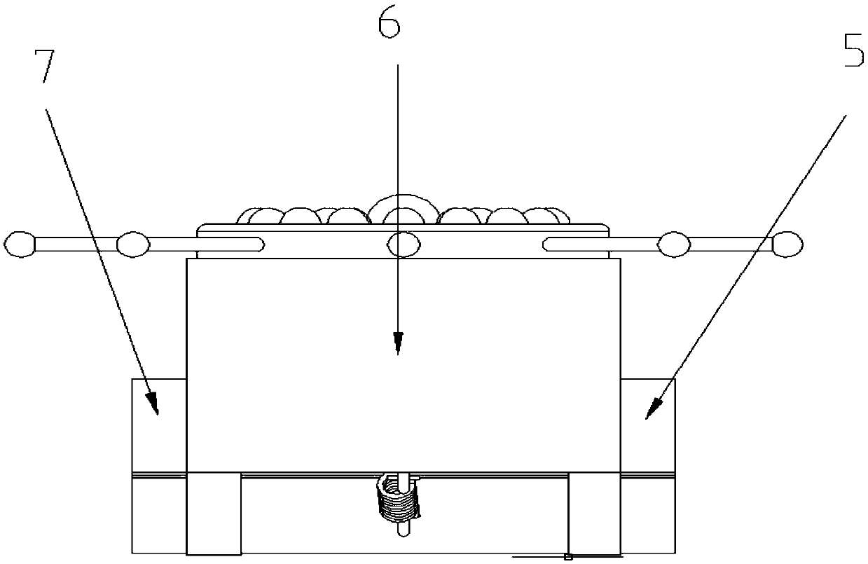 Automatic dung clearing cart and dung clearing method for pig farm