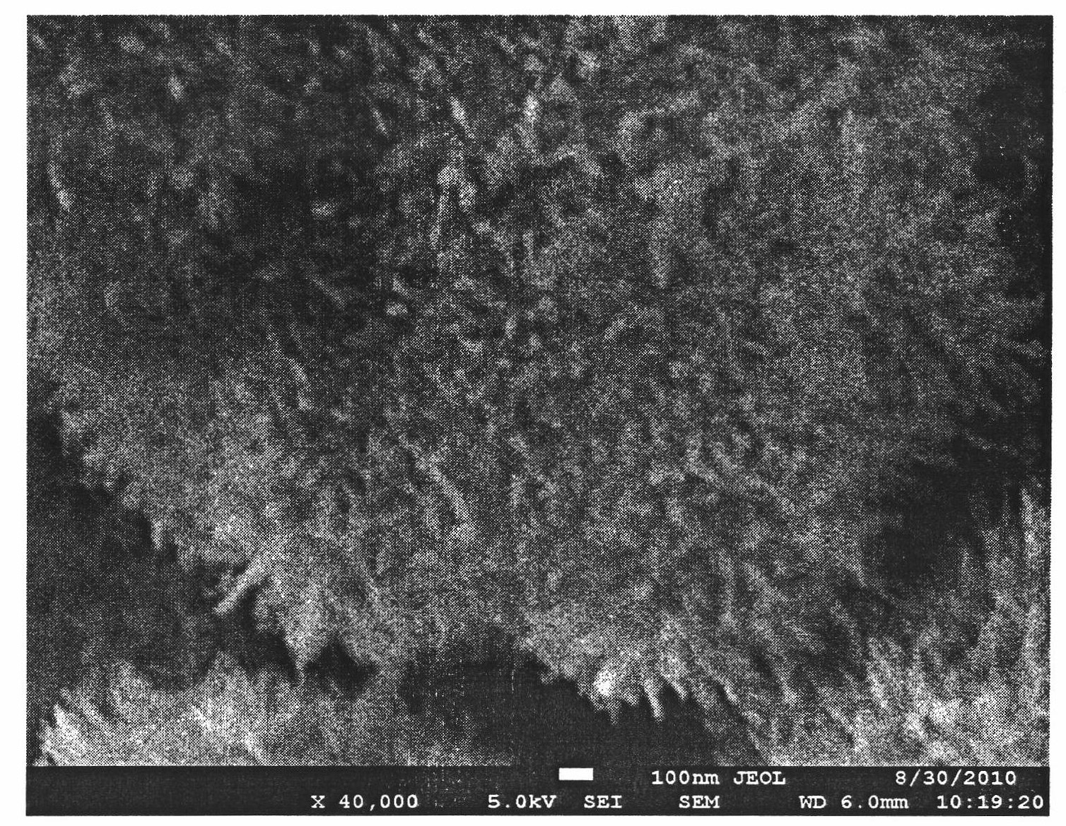 Preparation method for positively charged three-dimensional nanofibre membrane