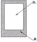 Novel ITO (indium tin oxide) gap-bridge integrated capacitive touch screen and manufacturing method of novel ITO gap-bridge integrated capacitive touch screen