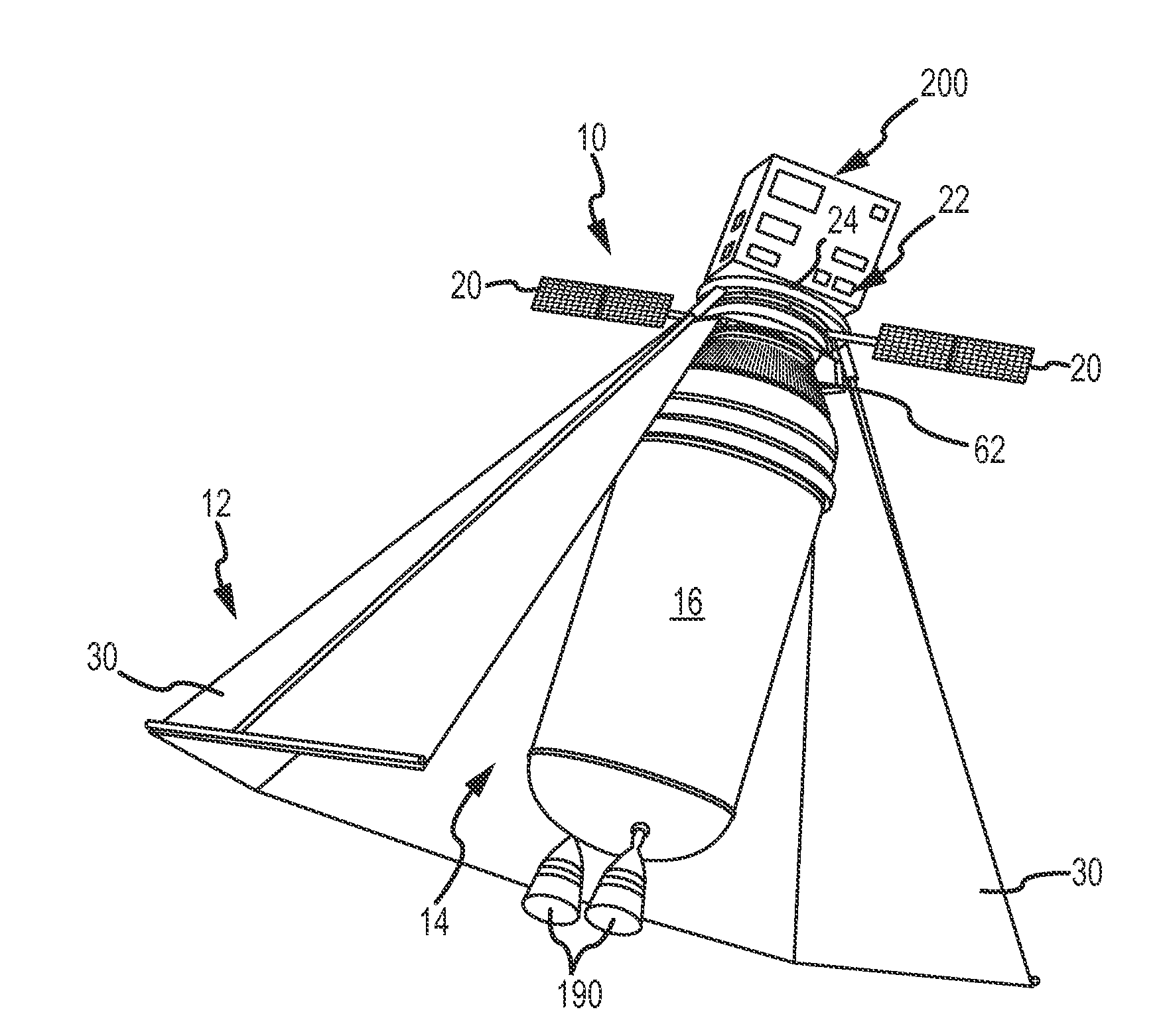 Cryogenic propellant depot and deployable sunshield