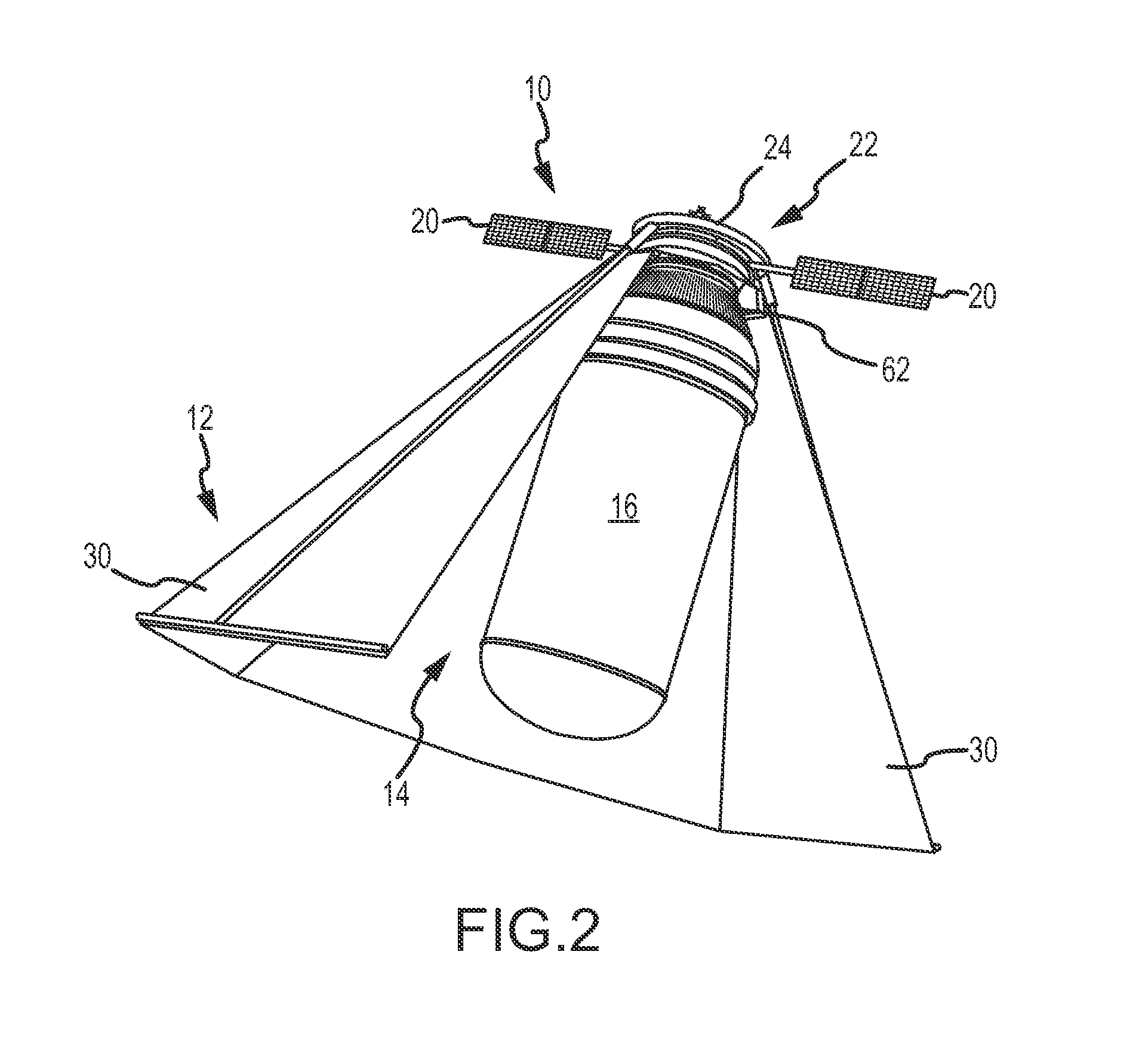 Cryogenic propellant depot and deployable sunshield