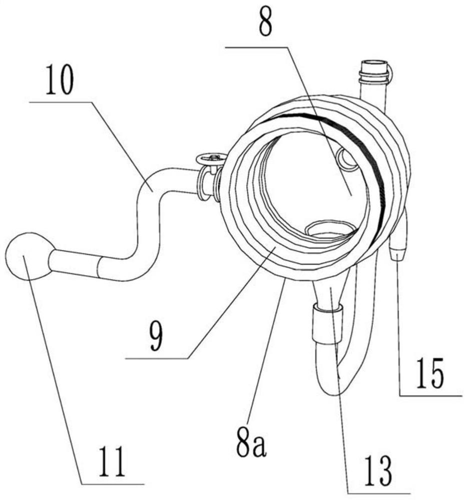 External urinary catheterization device for bedridden patient