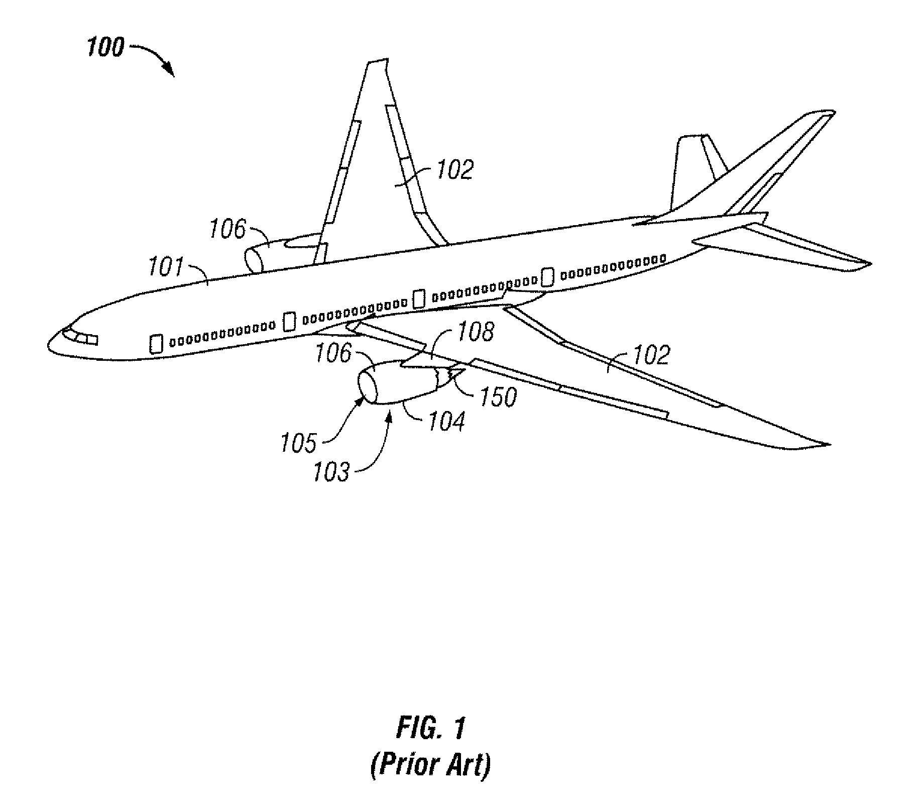 Active aircraft pylon noise control system