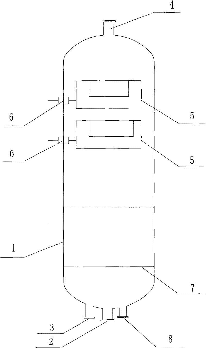 Sump oil dehydration device