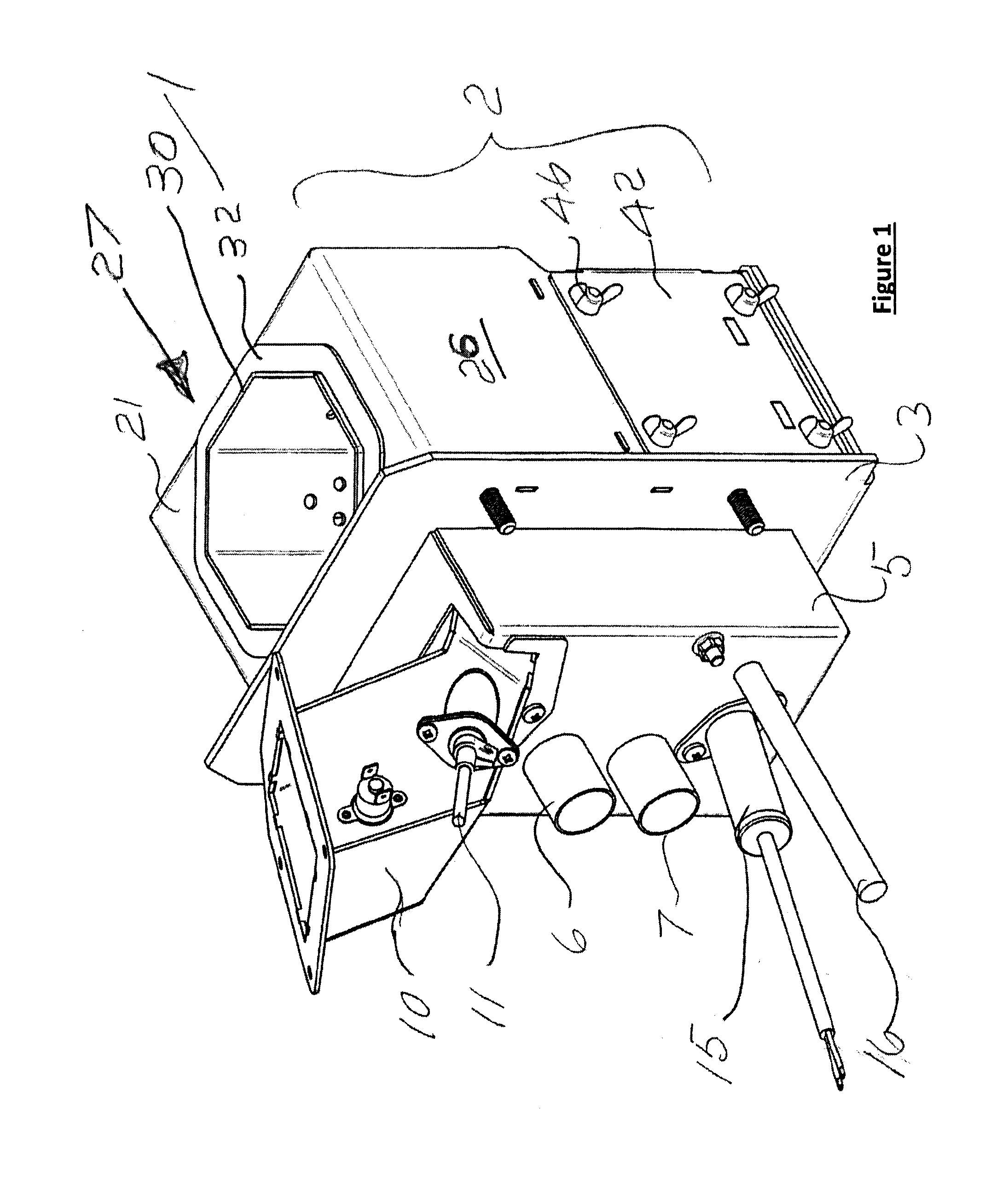 Wood pellet burner assembly