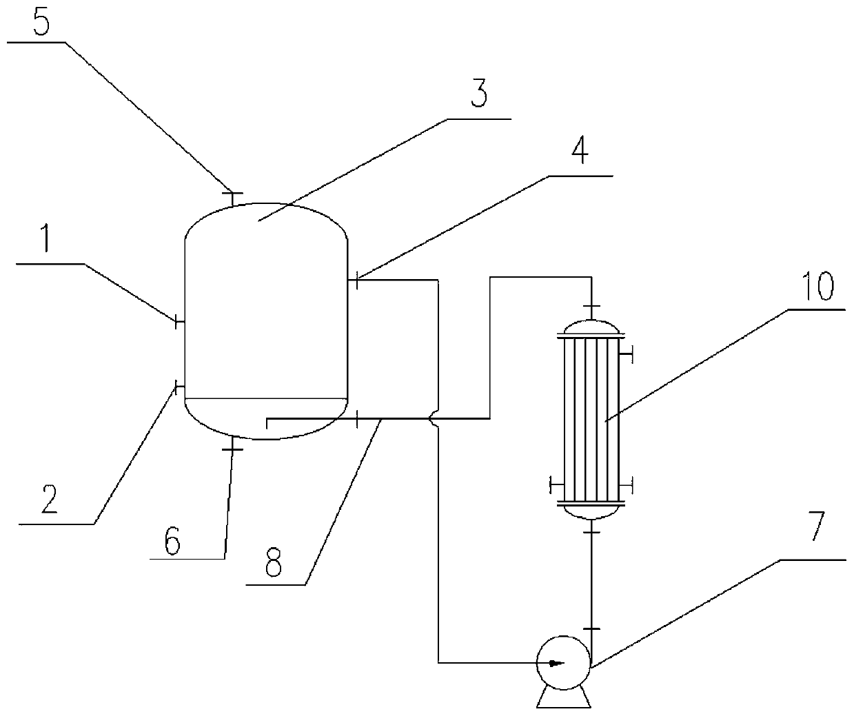 Direct heat exchange based cooling crystallization method