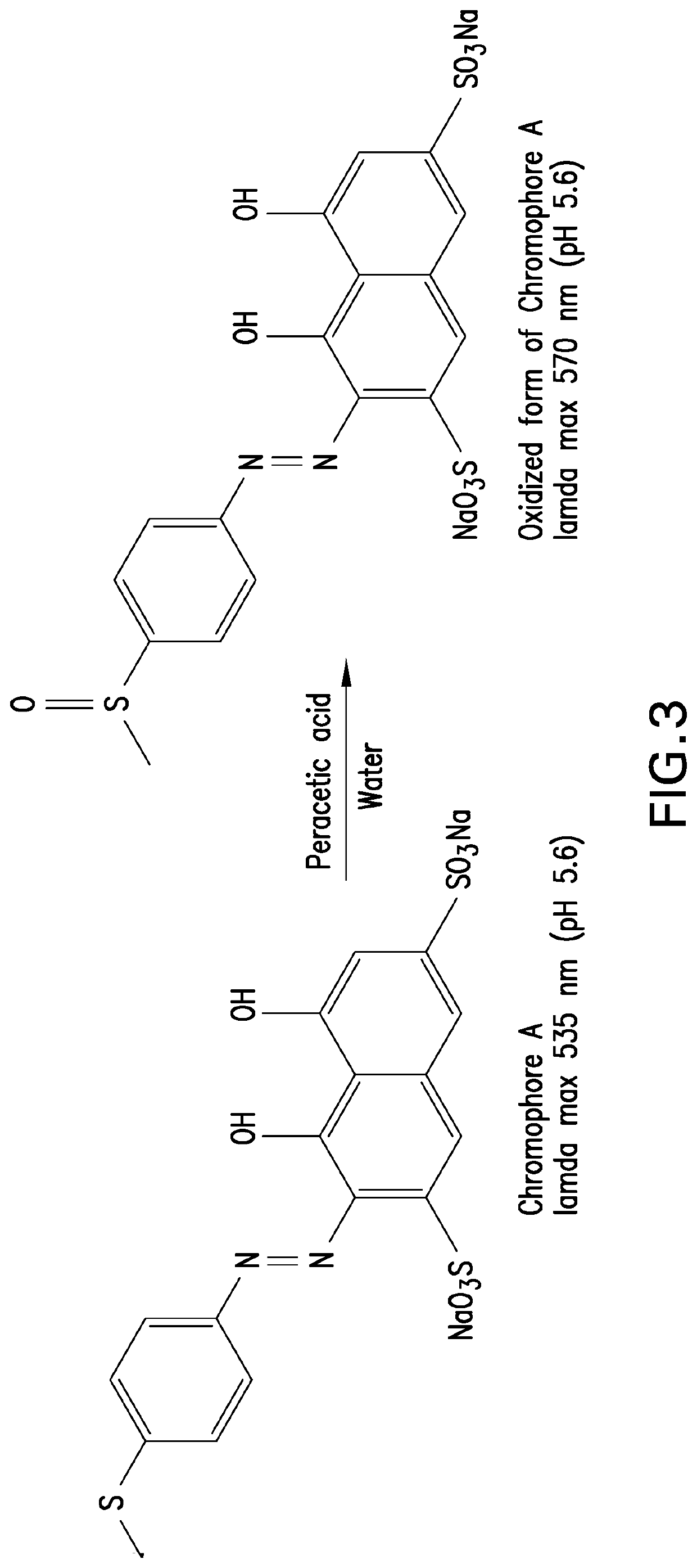 Aqueous peracetic acid detection