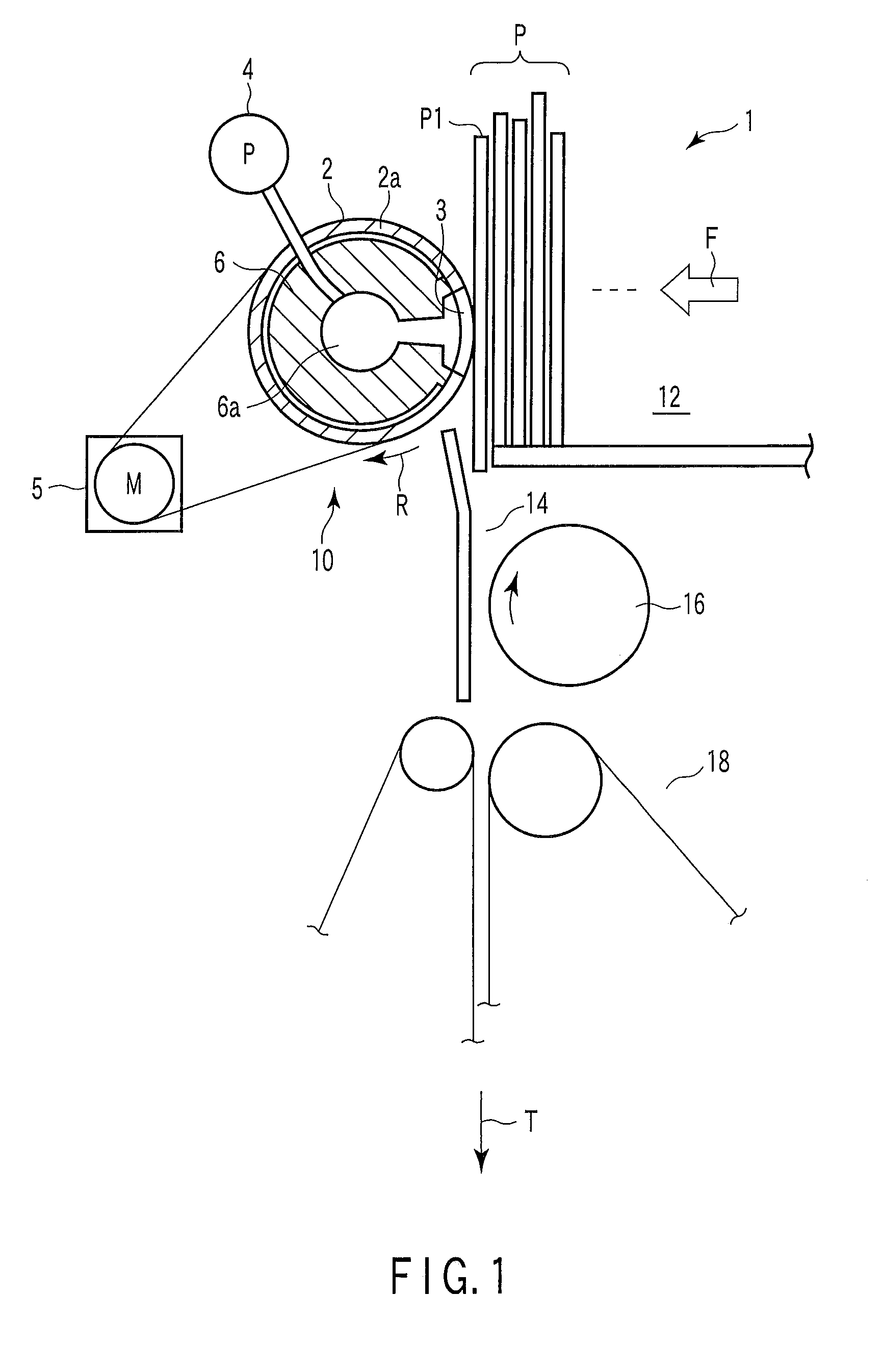 Sheet takeout device