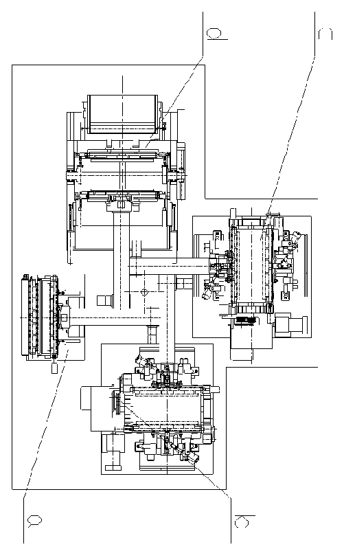 Double-station and full-automatic rhinestone grinding and polishing machine