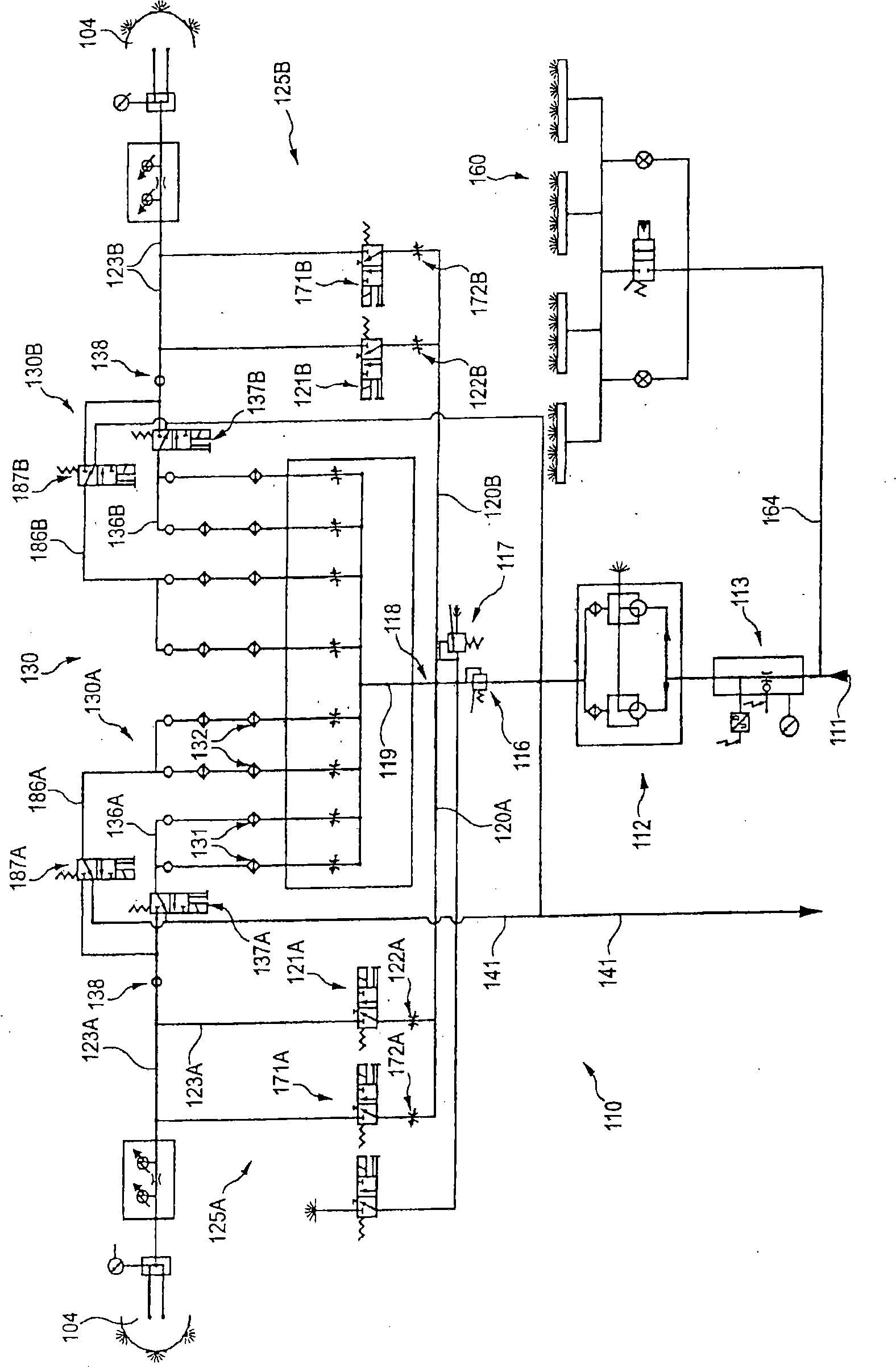 A shearer loader for underground mining comprising a spray system