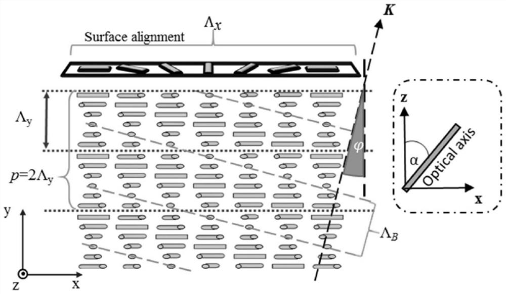 Binocular waveguide display method based on reflective polarization multiplexing liquid crystal lens