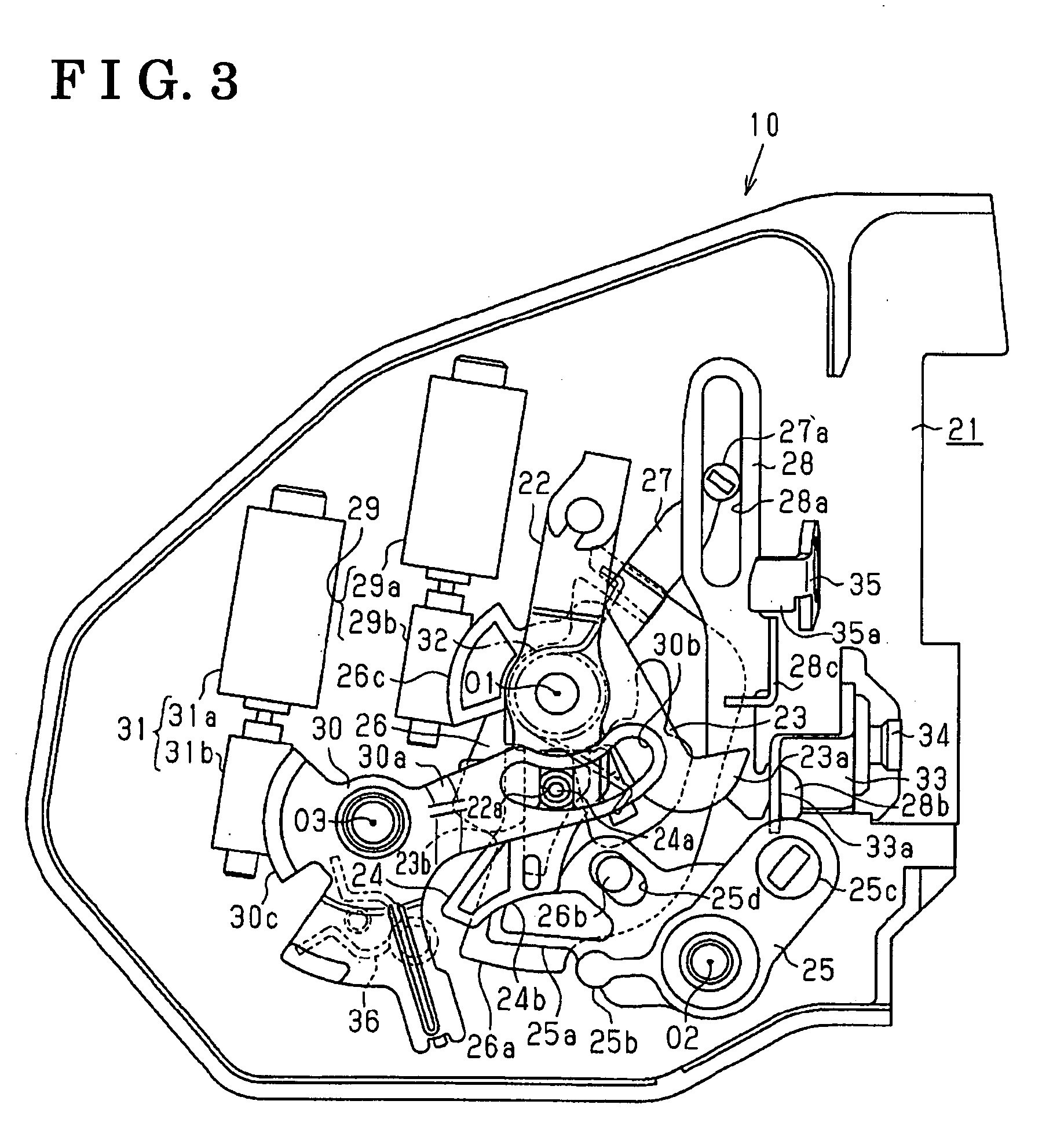 Door lock apparatus for vehicle