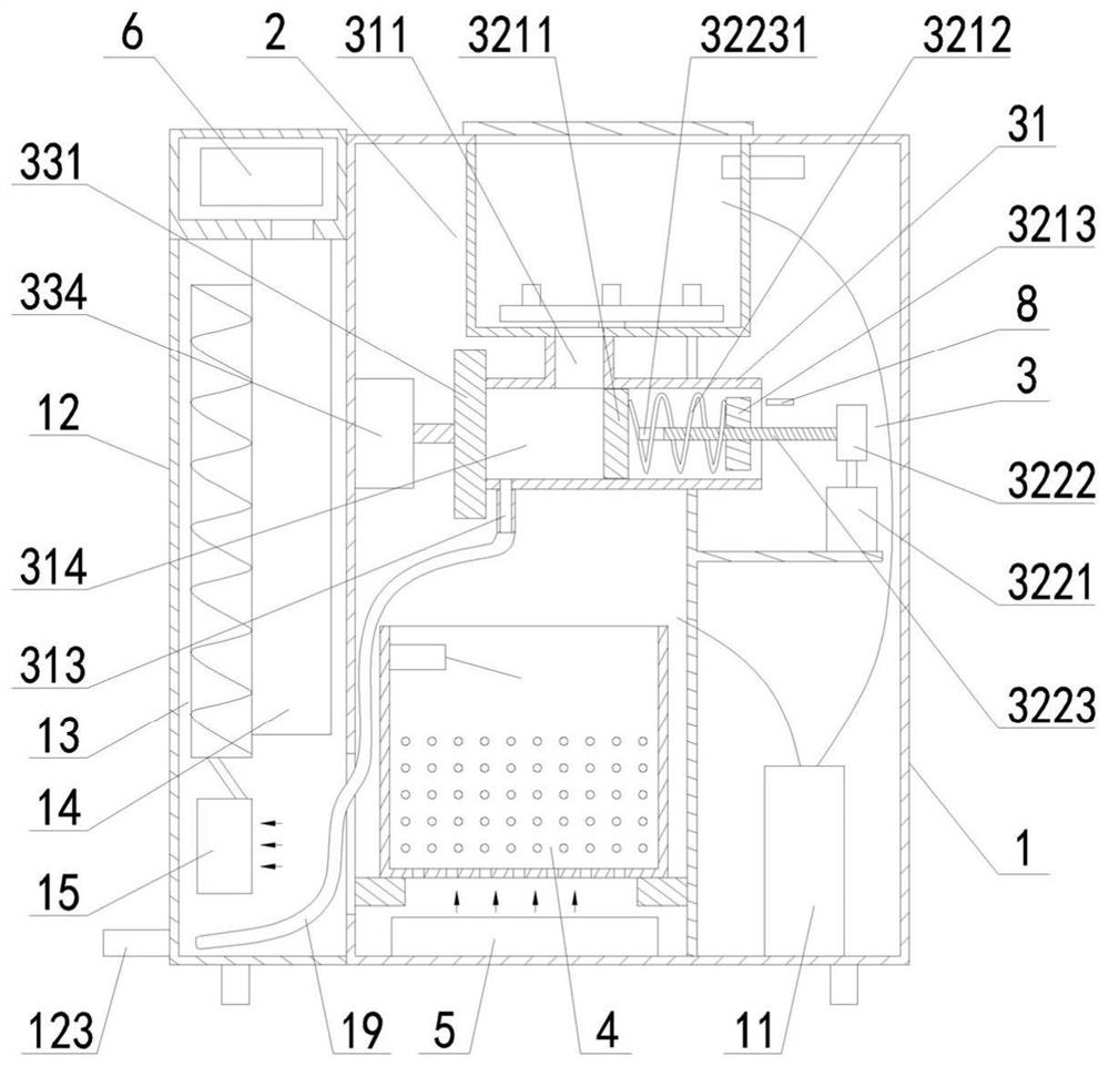 Kitchen garbage recycling processor