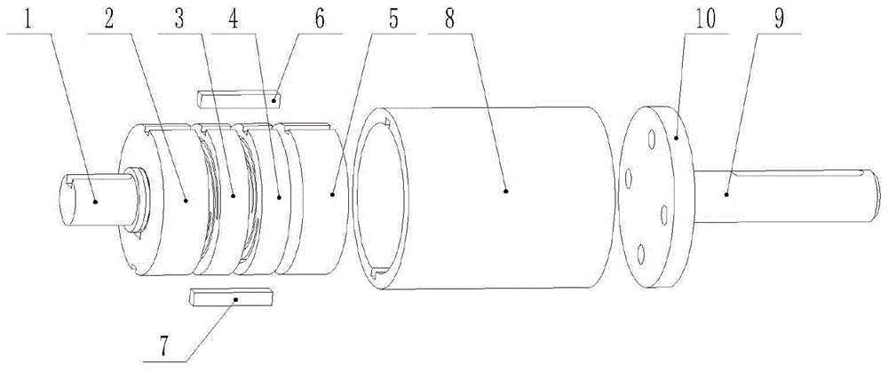 Soft and elastic joint based on Achimedean spiral elastomers