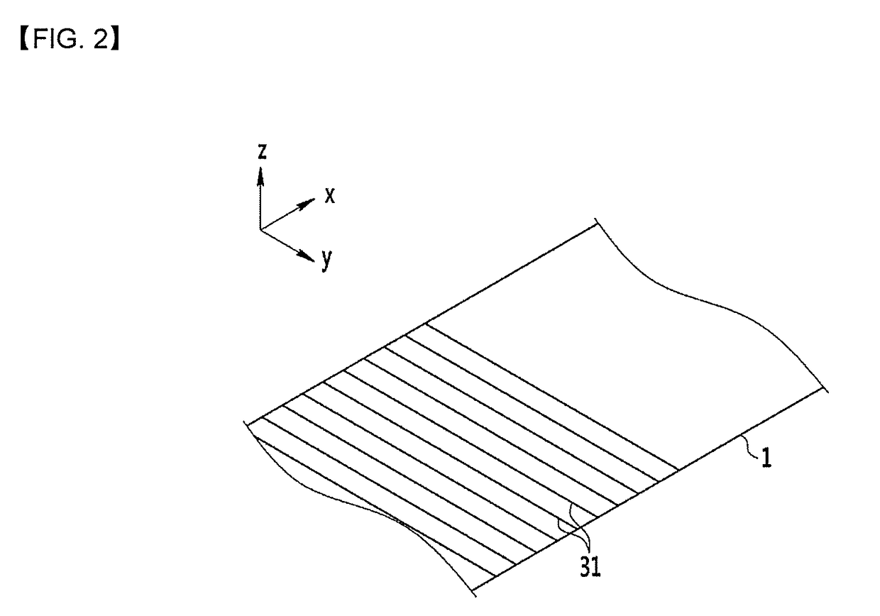 Method for refining magnetic domains of grain-oriented electrical steel plates, and apparatus therefor