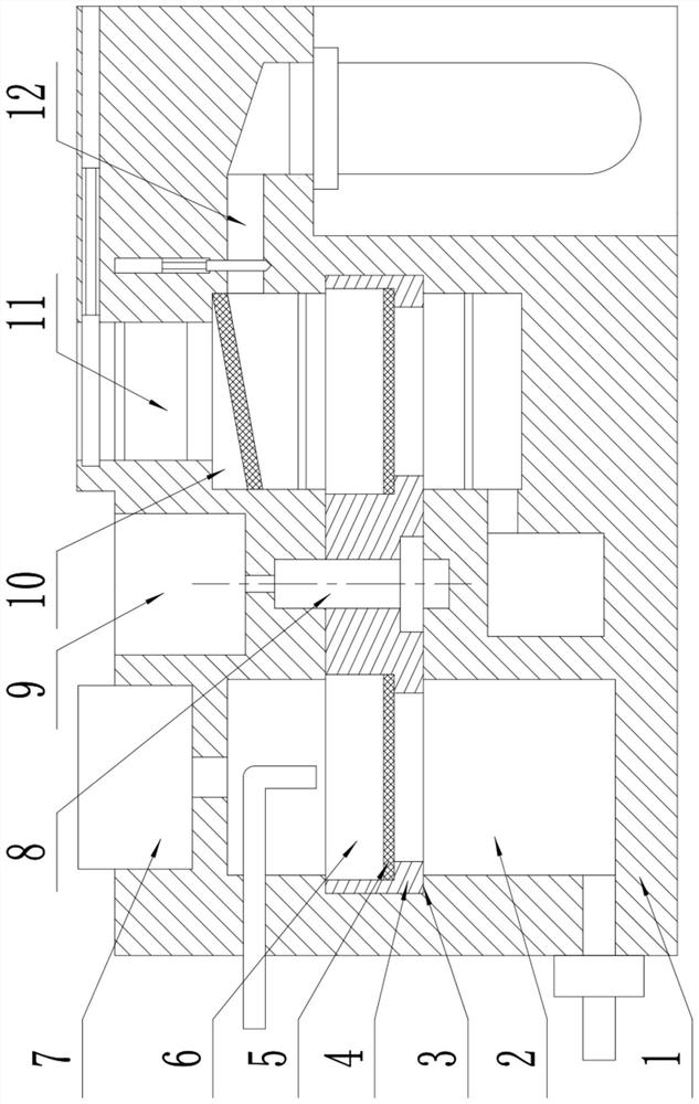 Powder storage device for machine tool machining