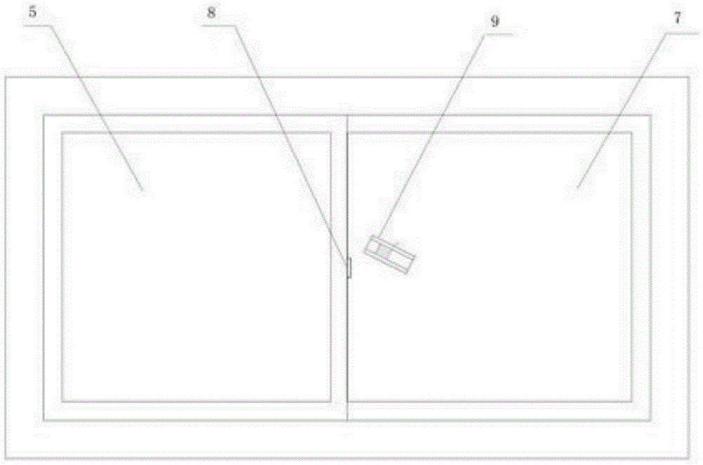 Anti-retreat adjustable position resistance sliding window safety limit device