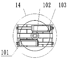 Servo hydraulic-control tire formation machine