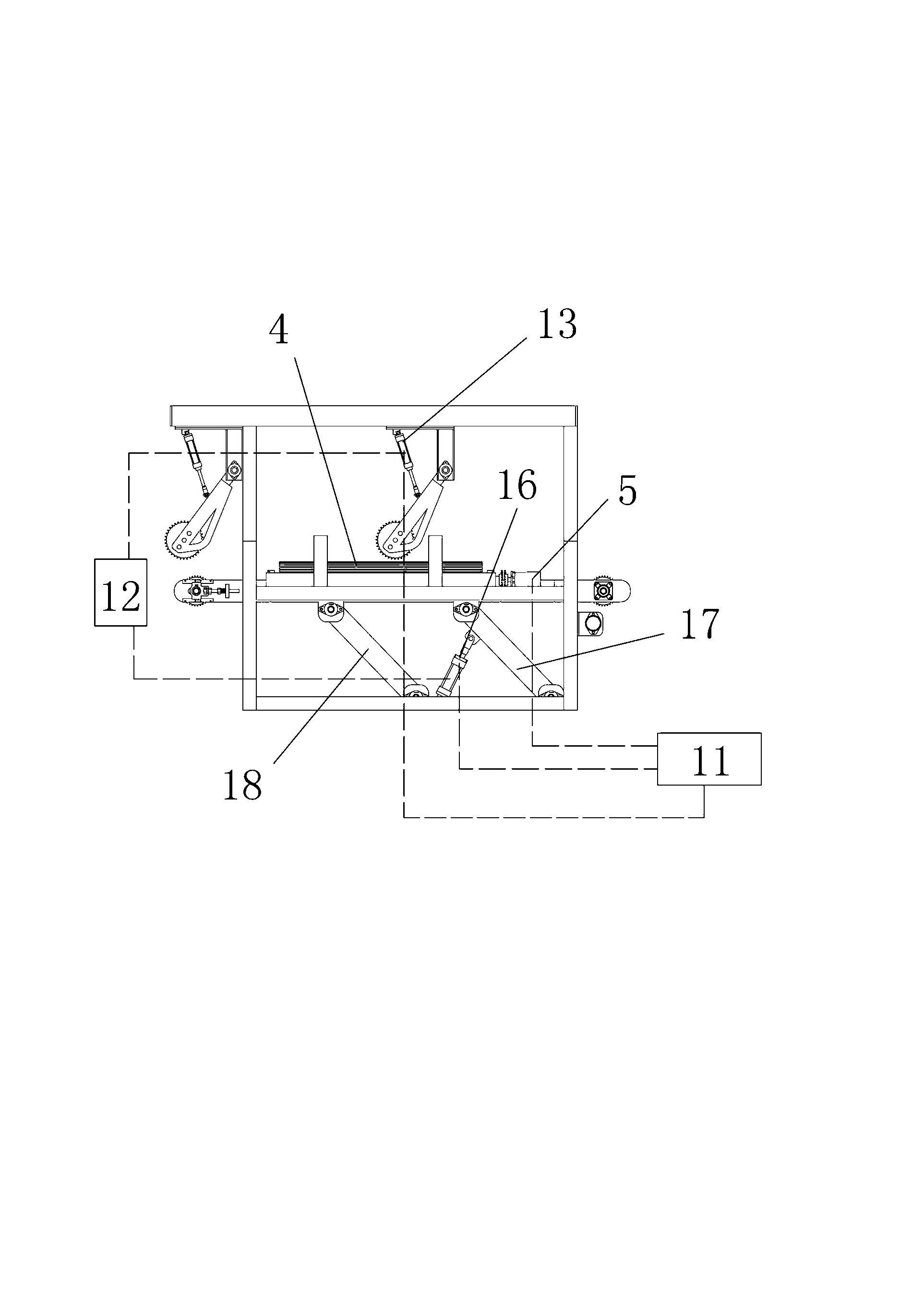 Log turning and feeding machine tool