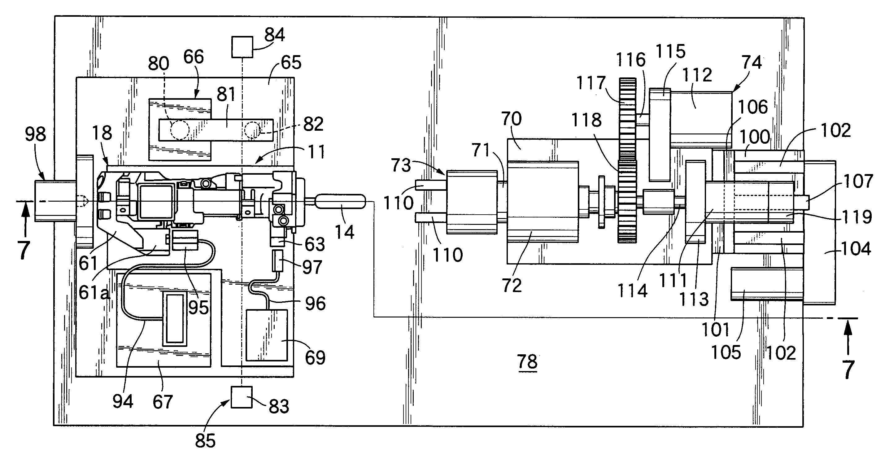 Steering lock system inspection device